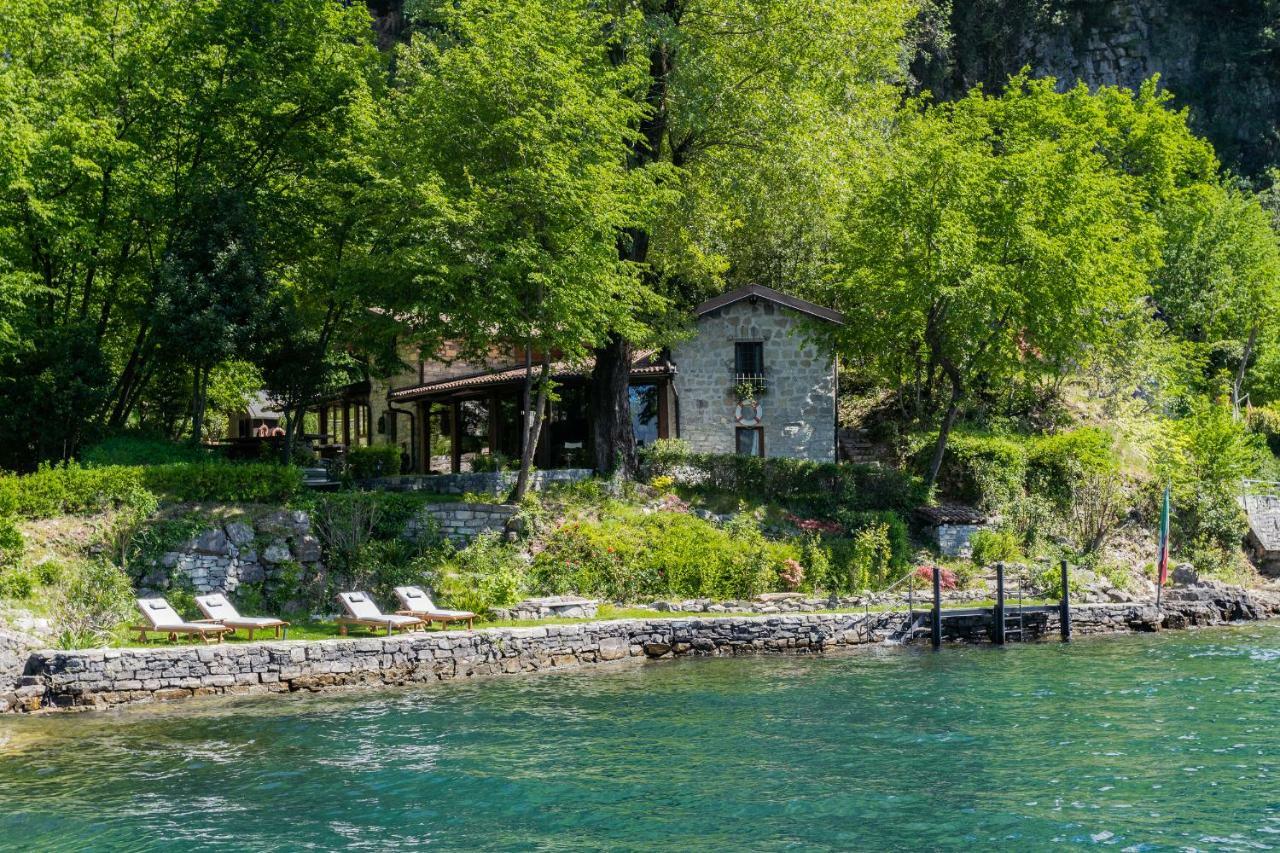 The Writer'S Nest Waterfront Villa By Rent All Como Faggeto Lario Exterior foto